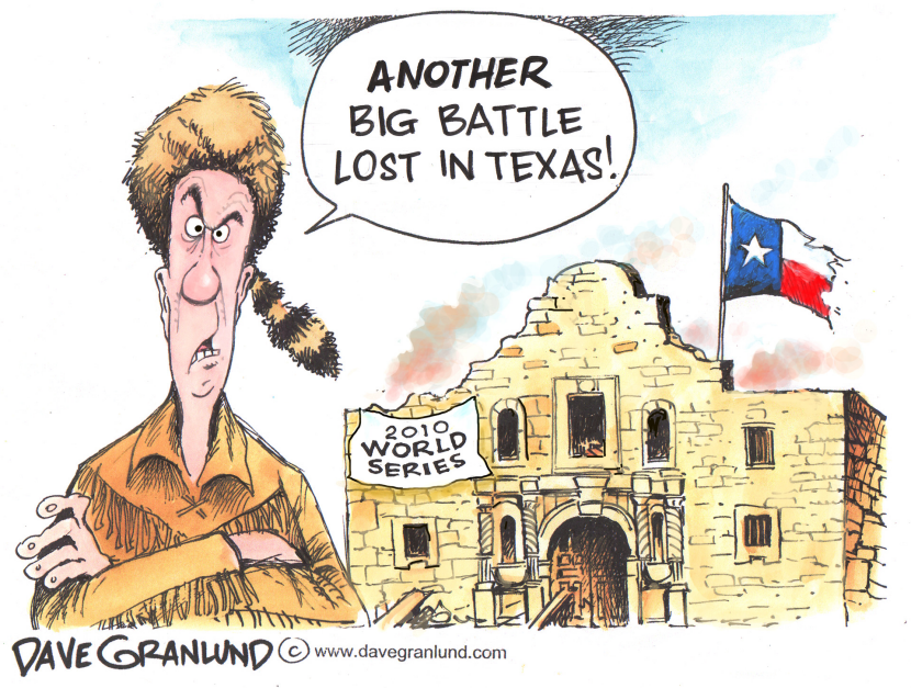 Texas loses World Series