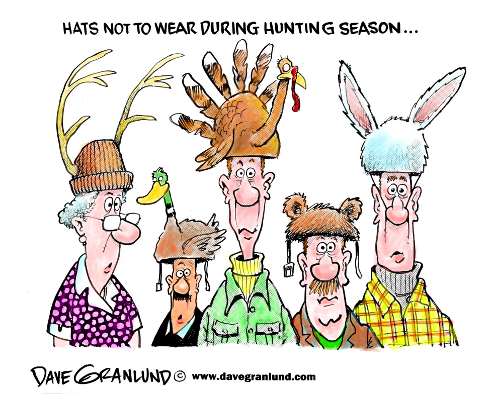 Hunting season safety tip