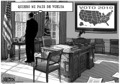 EL PRESIDENTE OBAMA QUIERE SU PAIS DE VUELTA by R.J. Matson