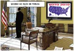 EL PRESIDENTE OBAMA QUIERE SU PAIS DE VUELTA / by R.J. Matson