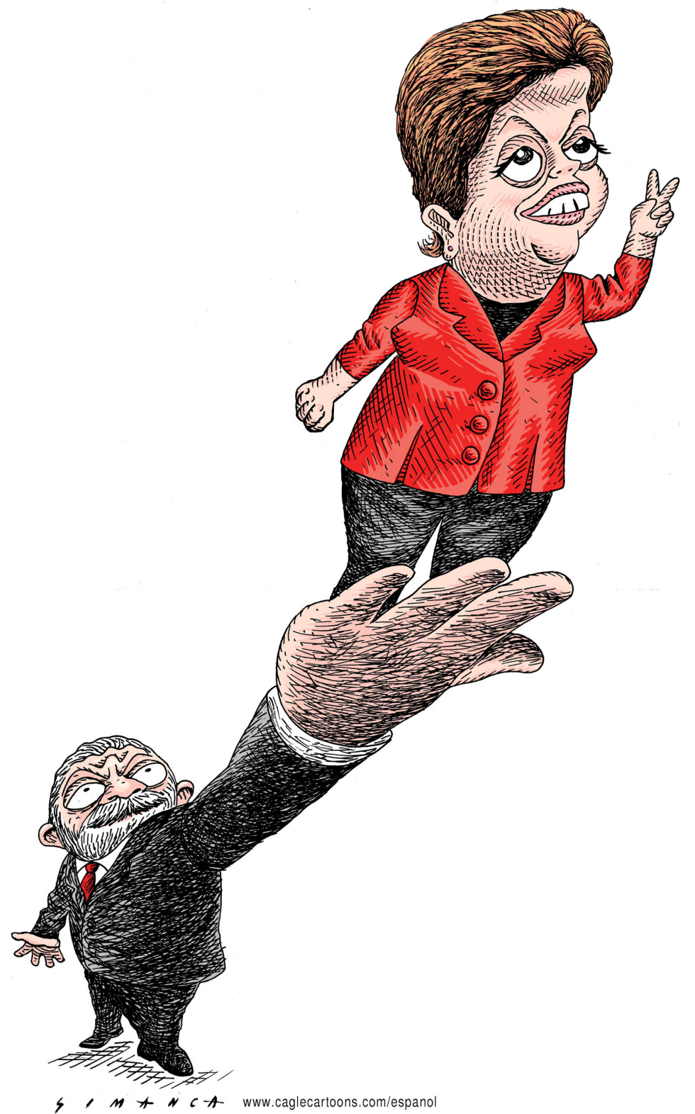Dilma Rousseff Brazil's First Female President-Elect / COLOR
