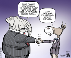 MEANWHILE IN WASHINGTON by Jeff Parker