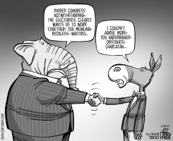 MEANWHILE IN WASHINGTON by Jeff Parker