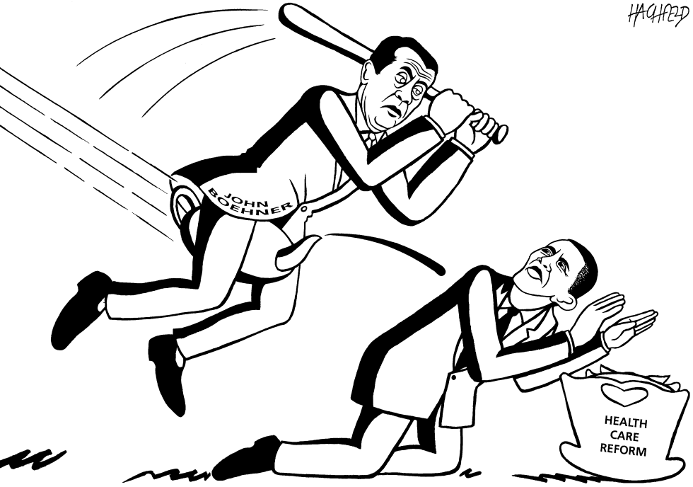 Boehner, Obama, health care