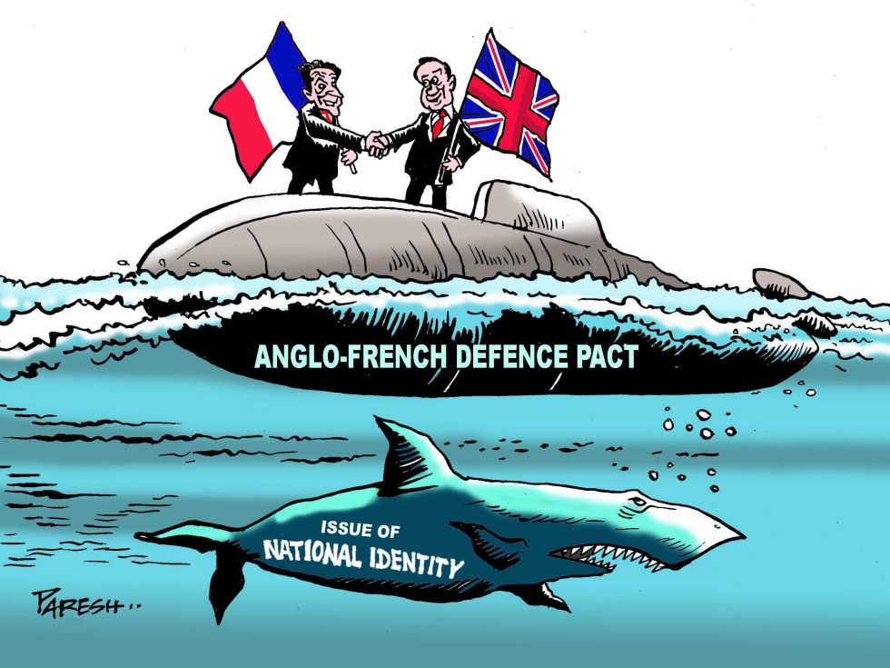 Anglo-French pact COLOR