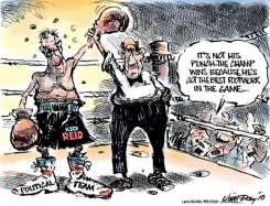 HARRY REID SCORES A KNOCKOUT by Jim Day