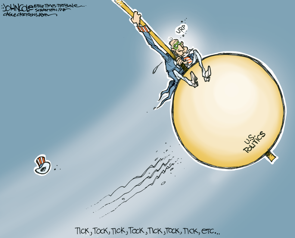 Political pendulum COLOR