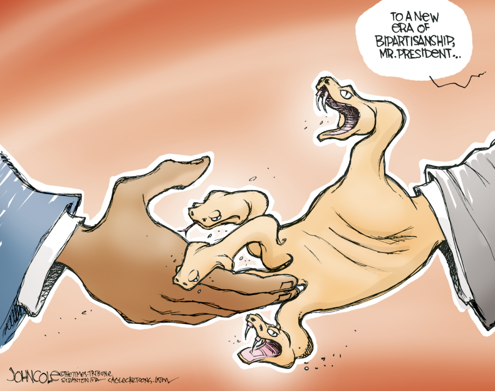 New era of bipartisanship COLOR