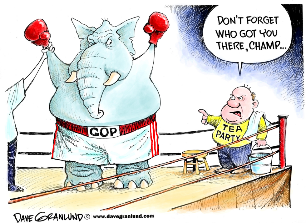 Tea Party and GOP 2010