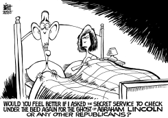 AFTER THE ELECTION, B/W by Randy Bish