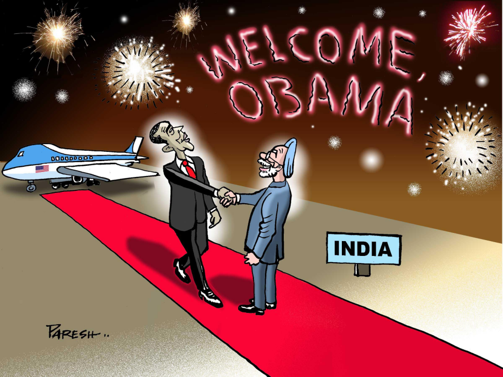 Obama in India