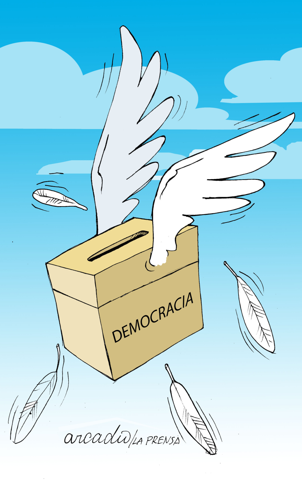 Democracia vuela alto