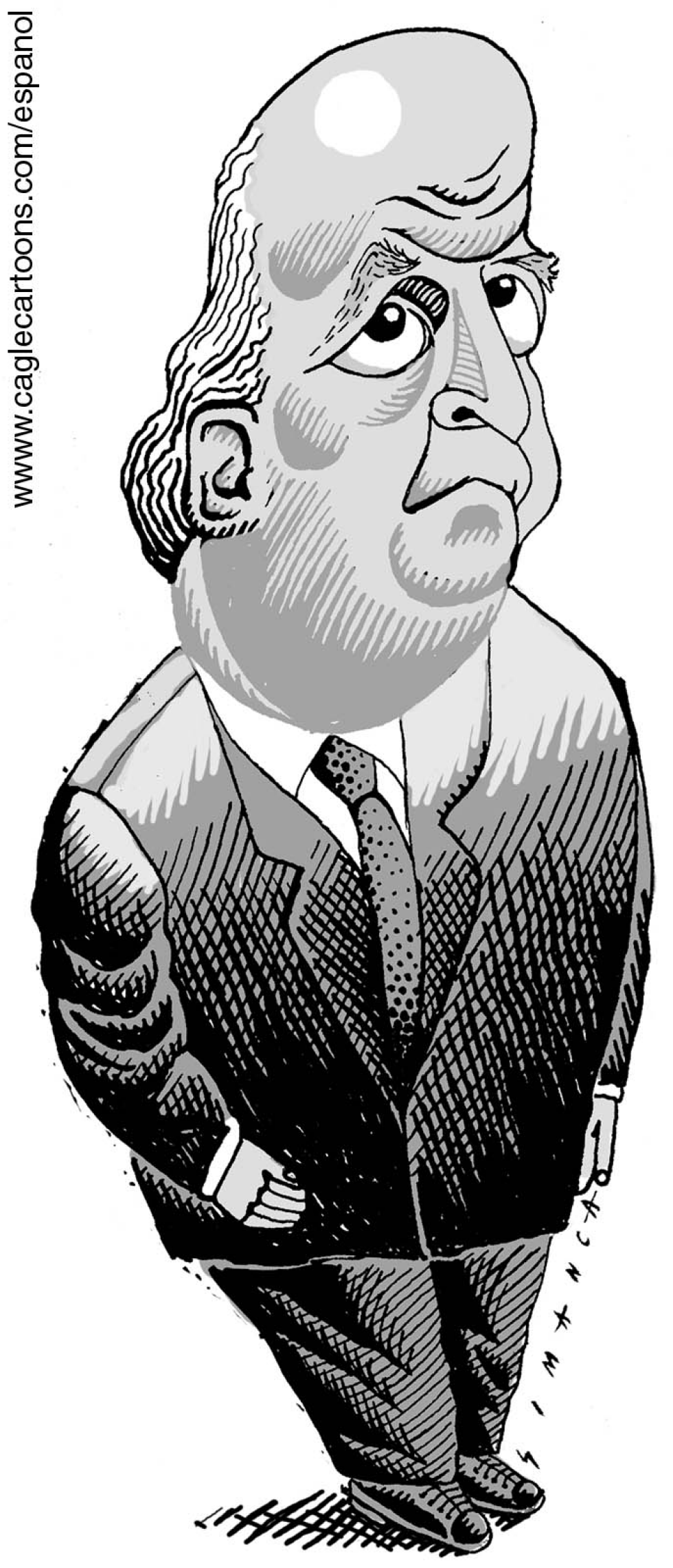  JOHN NEGROPONTE / CARICATURA by Osmani Simanca