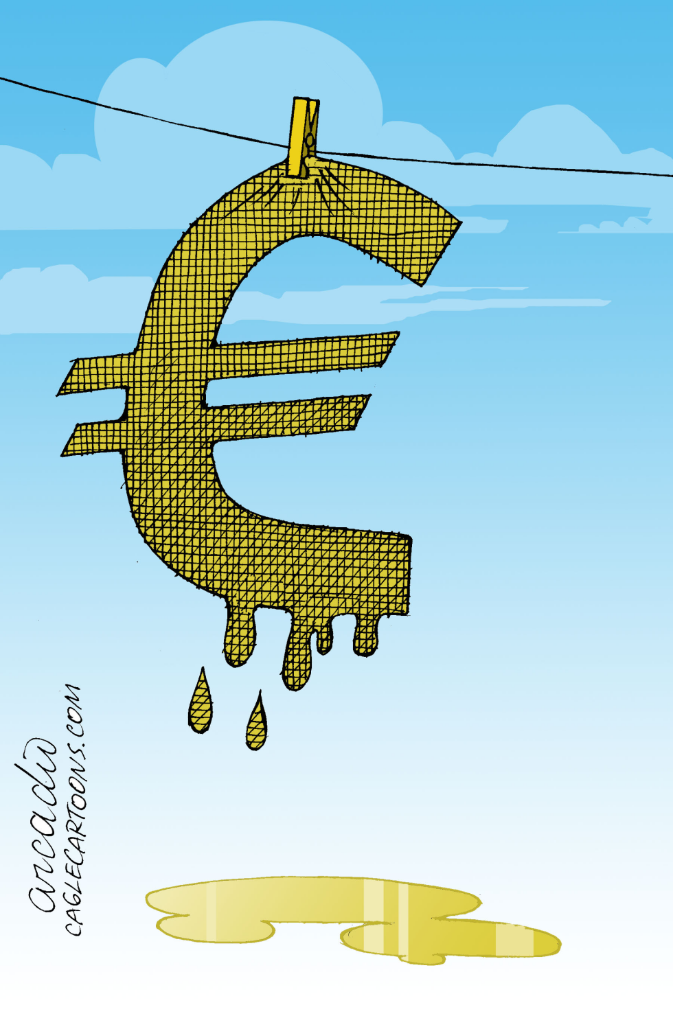 Euro en problemas