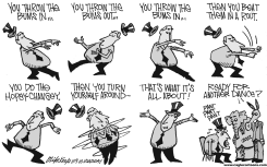 THE HOPEY CHANGEY by Mike Keefe
