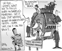 OBAMA ASIA TRIP by Gary McCoy