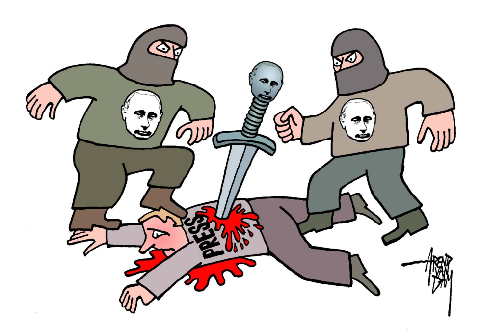 violence against Russian journalists