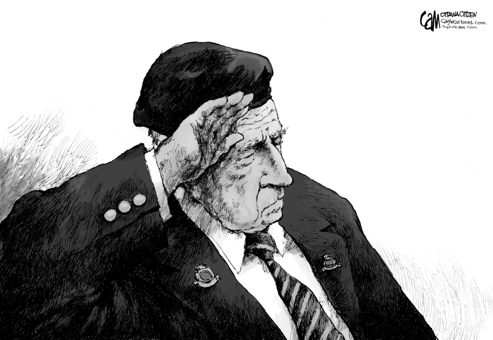 Salute Greyscale