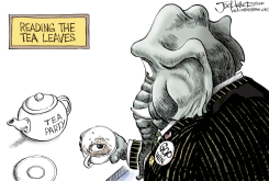 TEA LEAVES by Joe Heller