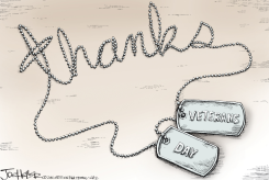 VETERANS DAY by Joe Heller