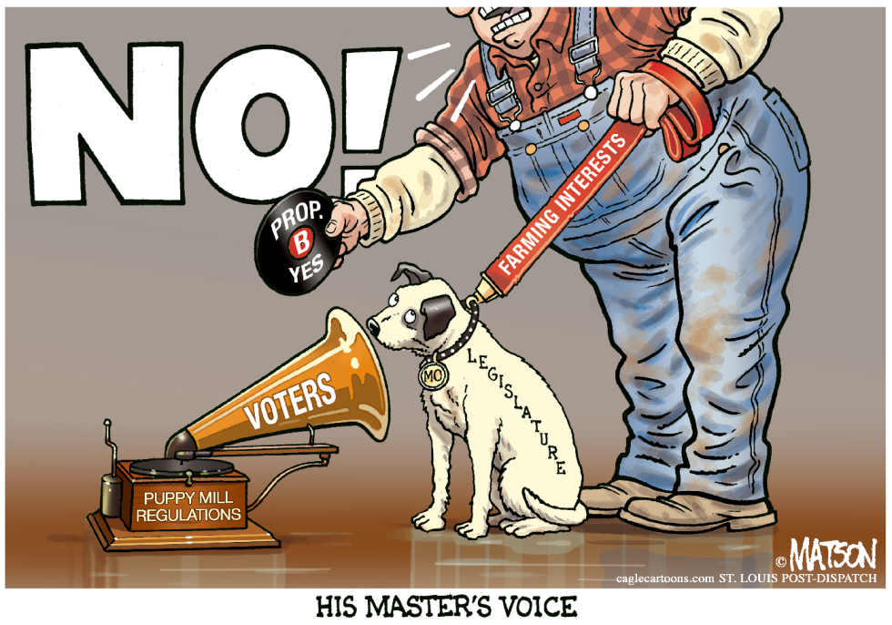 Local MO- State Legislature Would Override Puppy Mill Referendum-COLOR