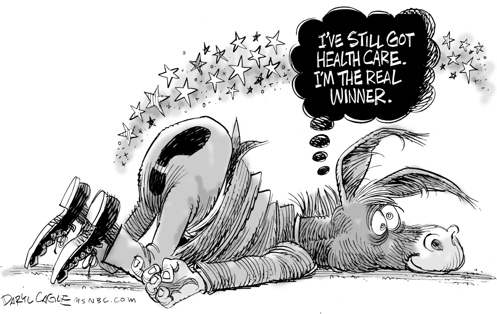  DEMOCRATS REALLY WIN by Daryl Cagle