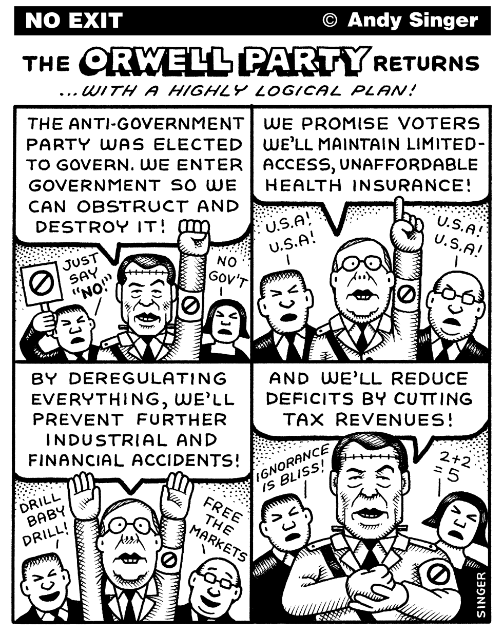 The Orwell Party Returns