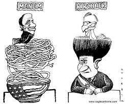 MENEM Y KIRCHNER by Osmani Simanca