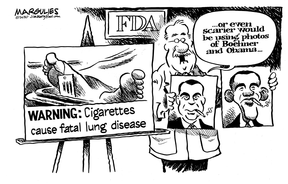 Cigarette warning labels