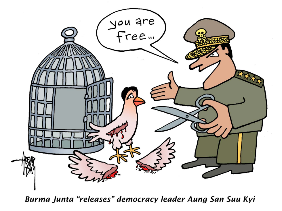 Suu Kyi free