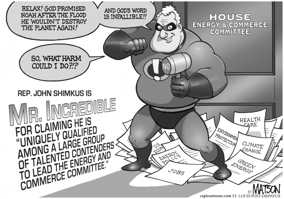 Local IL- Congressman Shimkus Is Mr Incredible