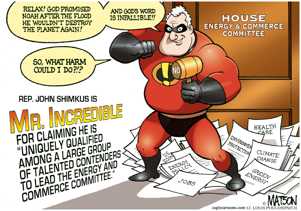  LOCAL IL- CONGRESSMAN SHIMKUS IS MR. INCREDIBLE-COLR by RJ Matson