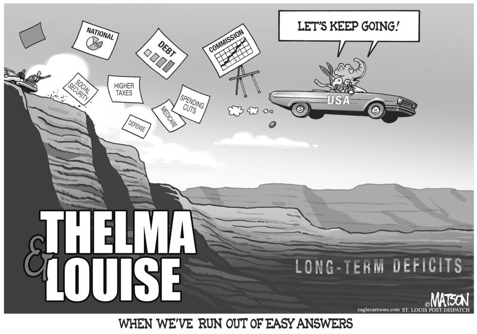 Thelma & Louise Run From Deficit Commission Recommendations