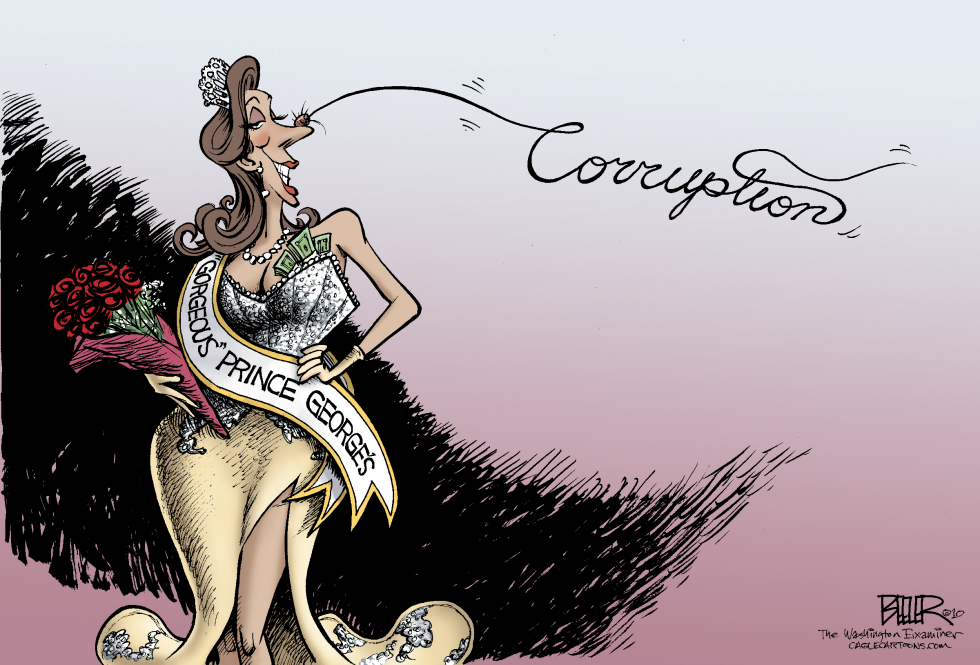  LOCAL MD - PG COUNTY CORRUPTION by Nate Beeler