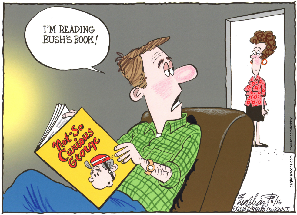  BUSH BOOK by Bob Englehart