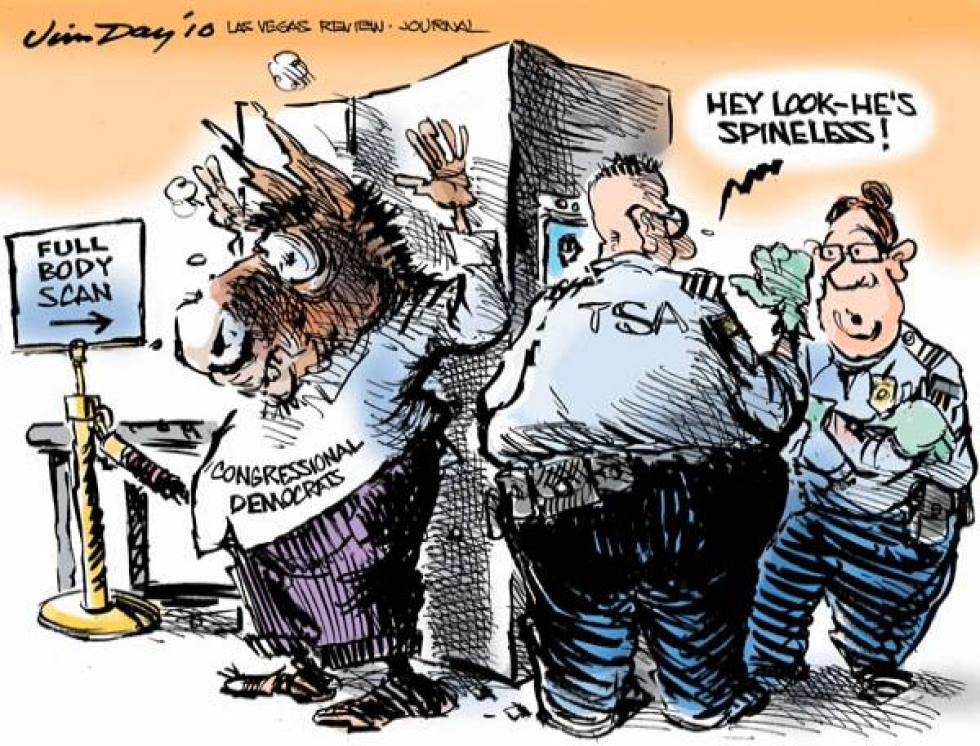 COLOR Full body scan for Congressional Democrats