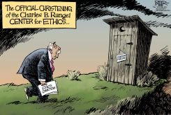 RANGEL CENTER FOR ETHICS  by Nate Beeler