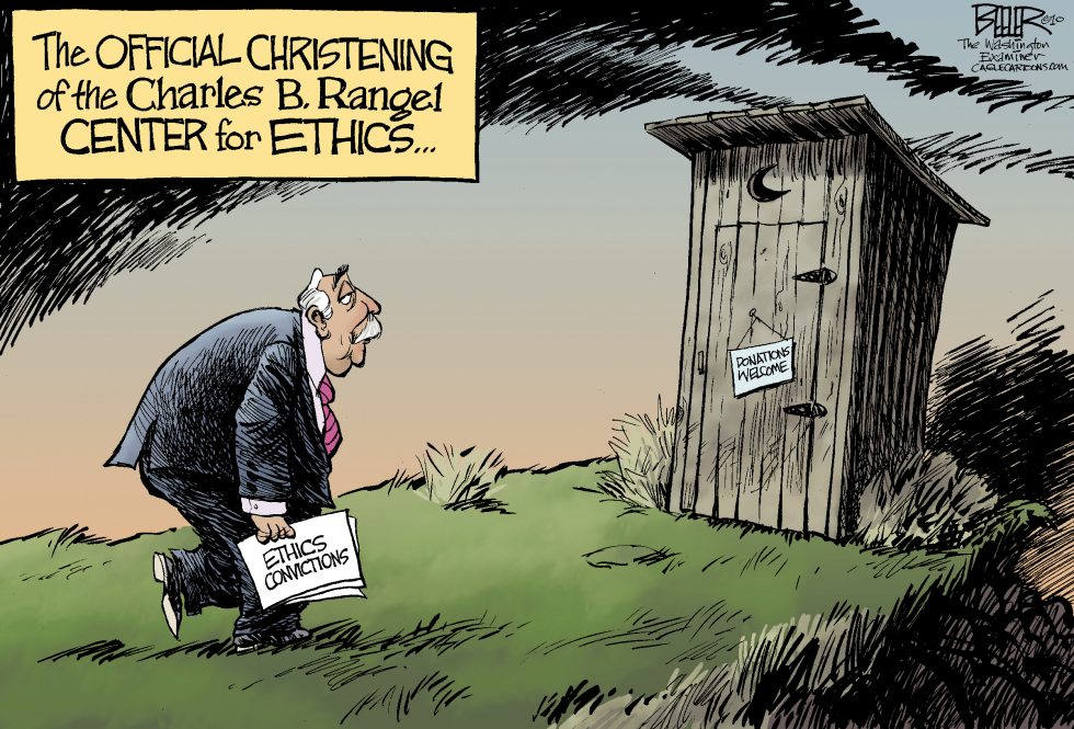  RANGEL CENTER FOR ETHICS by Nate Beeler