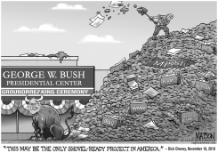 THE ONLY SHOVEL-READY PROJECT IN AMERICA by R.J. Matson