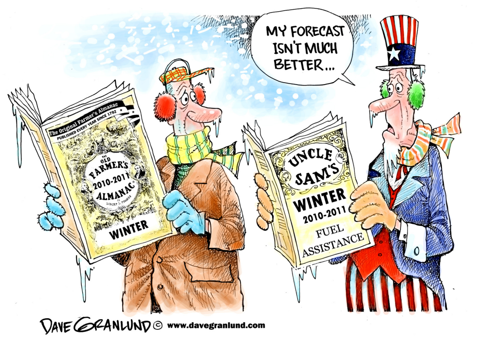 Farmer's Almanac Winter forecast