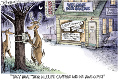 DEER HUNTING SEASON by Joe Heller