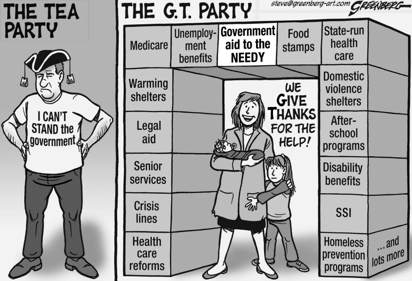 Give Thanks Party bw