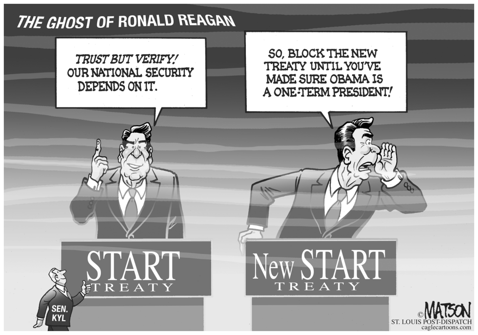  THE GHOST OF RONALD REAGAN by RJ Matson