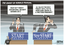 THE GHOST OF RONALD REAGAN by R.J. Matson