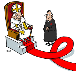 POPE AND SIDA by Frederick Deligne
