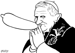 CONDOM POPE by Rainer Hachfeld