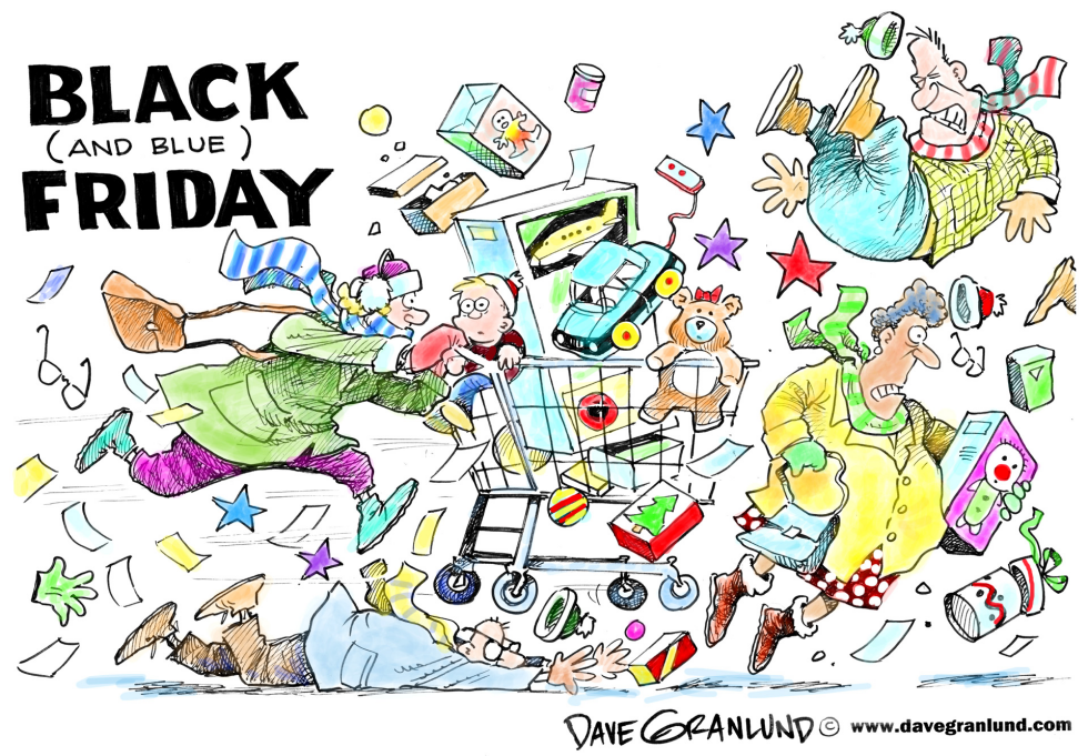 Black and Blue Friday