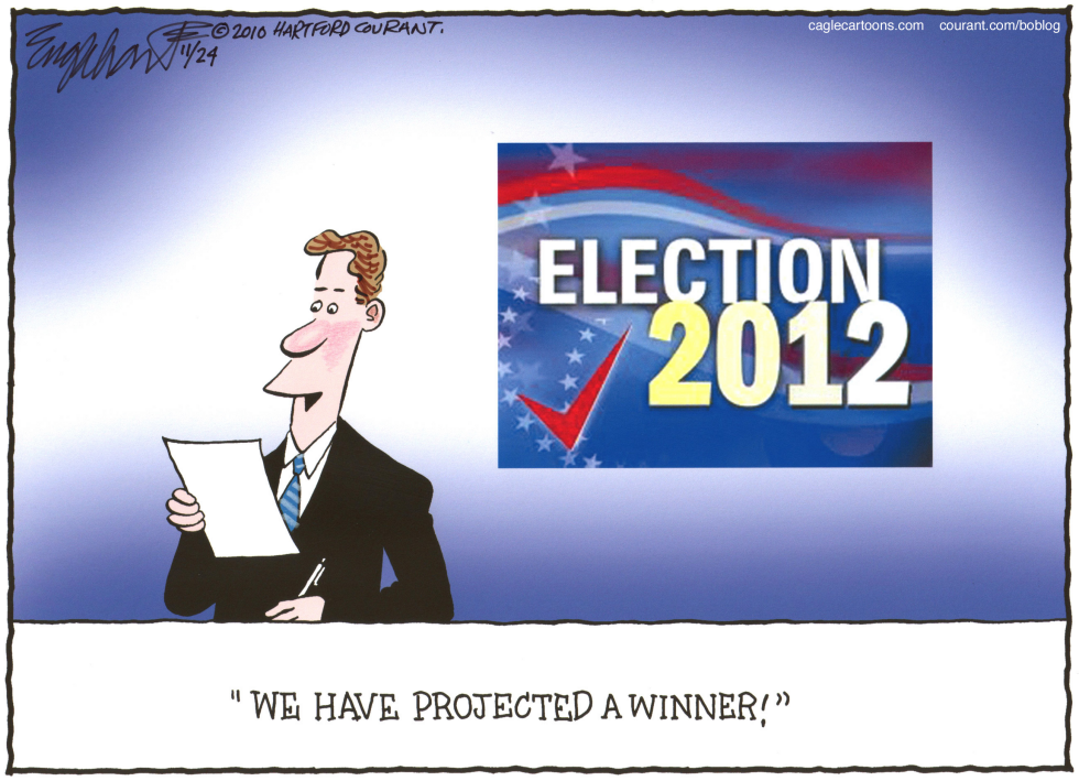  2012 ELECTION by Bob Englehart