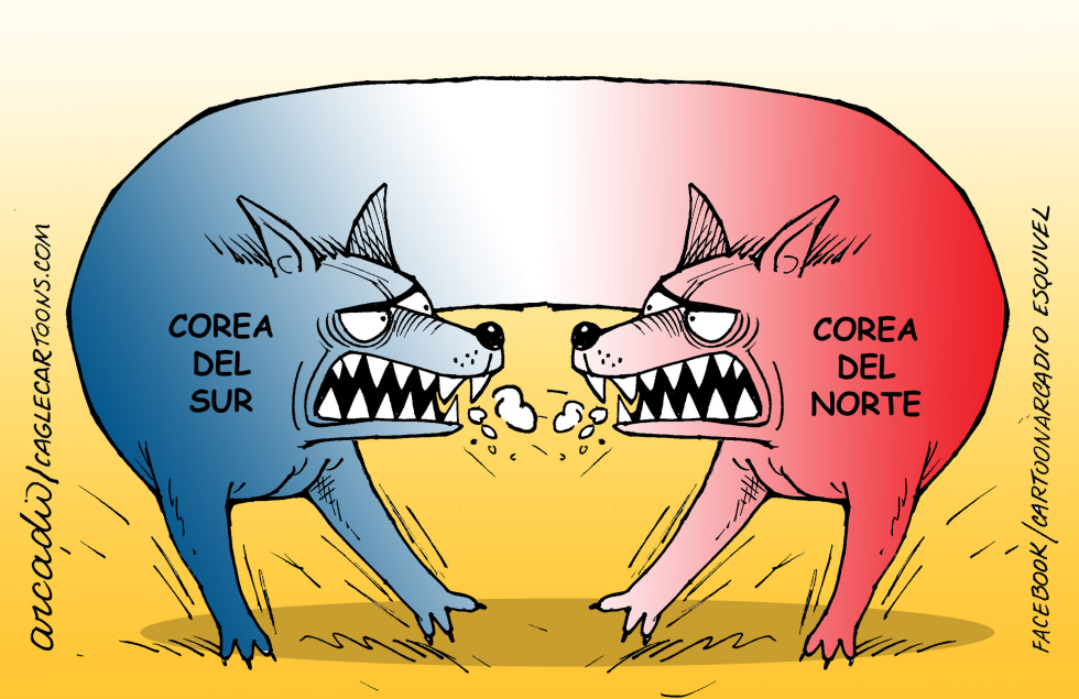 Las Coreas se pelan los dientes