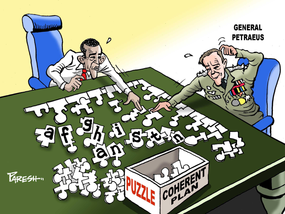 AFGHANISTAN PUZZLE  by Paresh Nath